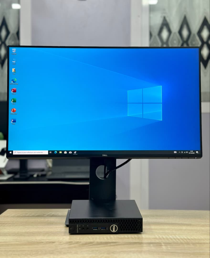 Dell OptiPlex 3050 Micro Core i5 + écran 24" sans bordure