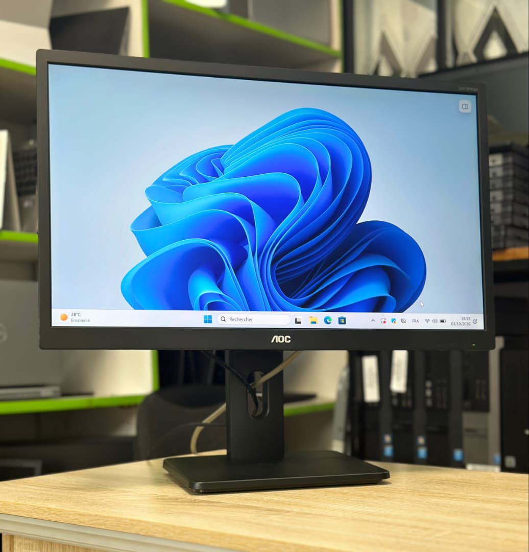 Moniteur rotatif AOC 24" Full HD IPS